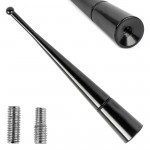Κεραια Οροφης ANTM13 10cm Με 2 Ανταπτορες 5-6mm Μαυρη Αμιο - 1 ΤΕΜ.
