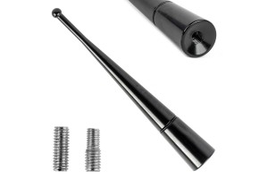 Κεραια Οροφης ANTM13 10cm Με 2 Ανταπτορες 5-6mm Μαυρη Αμιο - 1 ΤΕΜ.