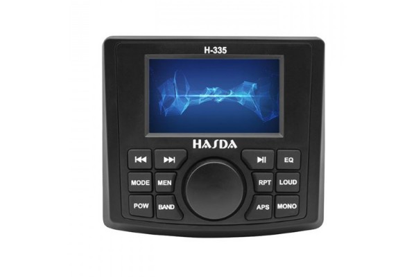 Hasda MP5 Player H-3354x40W Με ΡΑΔΙΟΦΩΝΟ/USB/BLUETOOTH (ΑΔΙΑΒΡΟΧΟ/ΜΑΥΡΟ)