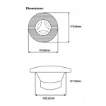 Hasda Ηχεια Αδιαβροχα 2 Δρομων 178,65mm 120W - 120Hz>20KHz - Βαθος 61,5mm (ΣΤΡΟΓΓΥΛΑ/ΛΕΥΚΑ) - 2 ΤΕΜ. Hasda Ηχεια Αδιαβροχα 2 Δρομων 178,65mm 120W - 120Hz>20KHz - Βαθος 61,5mm (ΣΤΡΟΓΓΥΛΑ/ΛΕΥΚΑ) - 2 ΤΕΜ.