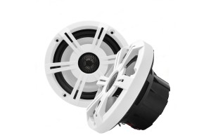 Hasda Ηχεια 2 Δρομων 6.5'' Λευκα 240W Αδιαβροχα H-065W -2 ΤΕΜ.