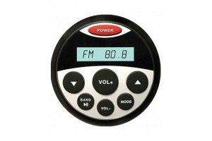 Hasda MP3 Player 87mm 4x40W Με ΡΑΔΙΟΦΩΝΟ/USB/BLUETOOTH (ΑΔΙΑΒΡΟΧΟ/ΣΤΡΟΓΓΥΛΟ/ΜΑΥΡΟ)