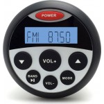 Hasda MP3 Player 89mm - 12V - 4X25W Με Ραδιοφωνο / Usb / Bluetooth (ΑΔΙΑΒΡΟΧΟ/ΣΤΡΟΓΓΥΛΟ/ΜΑΥΡΟ)