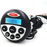 Hasda MP3 Player 89mm - 12V - 4X25W Με Ραδιοφωνο / Usb / Bluetooth (ΑΔΙΑΒΡΟΧΟ/ΣΤΡΟΓΓΥΛΟ/ΜΑΥΡΟ)