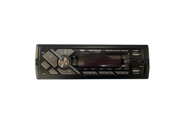 Radio 1 Din Dual USB/FM/MSD/MP3/WMA/BLUETOOTH 200W Με Επιλογη Φωτισμου 7 Χρωματων & Χειριστηριο Osio - 1 τεμ.