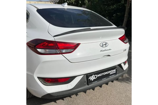 Αεροτομή Πορτ Μπαγκάζ Για Hyundai i30 Fastback 2016+από Abs Motordrome Design - 1 τεμ.