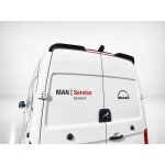 Motordrome - Αεροτομή Οροφής V.2 Διπλή Πόρτα Για Volkswagen Crafter Mk2 High Roof H2 / Man Tge High Roof H2 - 1 Τεμ.(A-563)