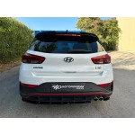 Motordrome - Πίσω Σπλίτερ Για Hyundai i30 Mk3 N-Line Hatchback Facelift (2020-) - 1 Τεμ.(K180-002)