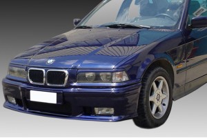 Bmw Σειρα 3 E36 1991-1998 Φρυδακια V.2 (FLUSH) Me Φλας Απο Μαυρο Abs Πλαστικο Motordrome - 2 ΤΕΜ.