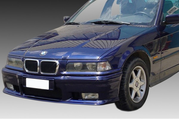 Bmw Σειρα 3 E36 1991-1998 Φρυδακια V.2 (FLUSH) Me Φλας Απο Μαυρο Abs Πλαστικο Motordrome - 2 ΤΕΜ.