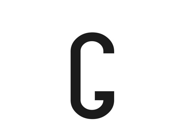 Αυτοκολλητο Γραμμα Πινακιδων 60x30cm "G"