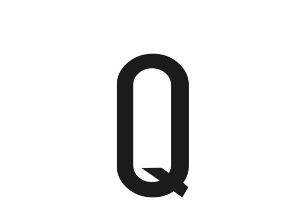 Αυτοκολλητο Γραμμα Πινακιδων 60x30cm "Q"