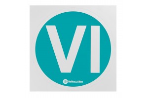 Σημα Αυτοκολλητο ""VI"" Euro 6ΓΙΑ Φορτηγο 220mm12 TEM.