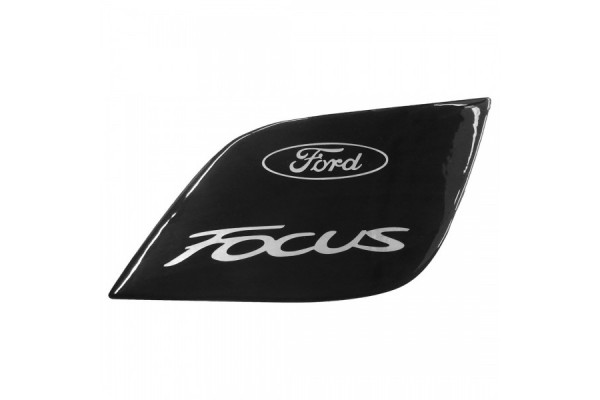 Ford Focus 3/5D 2010-2018 Αυτοκολλητο Ταπας Ρεζερβουαρ 27,3 X 16,9 Cm ΜΑΥΡΟ/ΧΡΩΜΙΟ Με Επικαλυψη Εποξειδικης Ρυτινης (ΥΓΡΟ ΓΥΑΛΙ) - 1 ΤΕΜ.