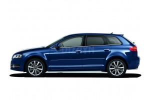 Audi A3 8P 5D Hb 04-12 Trim Παραθυρων Ανοξειδωτο Ατσαλι Χρωμιο S-DIZAYN - 6 TEM.
