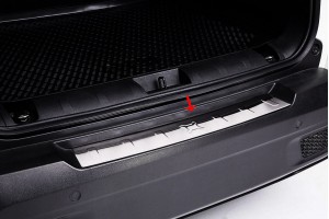 Jeep Renegade Suv 2014+ ​TRIM Μαρκε Πορτ Μπαγκαζ Χρωμιο Μεταλλικο S-DIZAYN - 1 TEM.