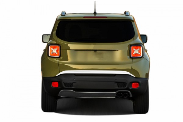 Τριμ Πορτ Μπαγκαζ Χρωμιου ΜΕΤΑΛΛΙΚ0 Για Jeep Renegade 2014+ S-DIZAYN - 1 ΤΕΜ.