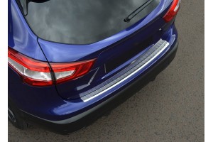 Nissan Qashqai Facelift 2010-2014 Trim Μαρκε Πορτ Μπαγκαζ Χρωμιο Μεταλλικο