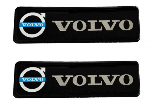 Volvo Σηματα Βιδωτα 10 Χ 3 Cm Εποξειδικης Ρυτινης (ΥΓΡΟ ΓΥΑΛΙ) Σε ΜΑΥΡΟ/ΧΡΩΜΙΟ/ΜΠΛΕ Για Πατακια - 2 ΤΕΜ.