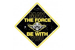 Baby On Board Ενδειξη Star Wars Yoda Amio - 1 ΤΕΜ.