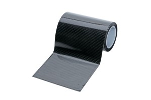 Διακοσμητικη Ταινια Αυτοκολλητη Αδιαβροχη Pvc Γυαλιστερο Ανθρακονημα (CARBON) 180x10cm Lampa - 1 TEM.