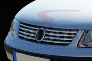 Vw Passat 3B SD/SW 1998-2005 Διακοσμητικες Γριλιες Μασκας Εμπρος Χρωμιου 8ΤΕΜ