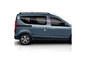 Dacia Dokker 2013+ Χερουλια Πορτας Χρωμιο Μεταλλικα 4ΤΕΜ.