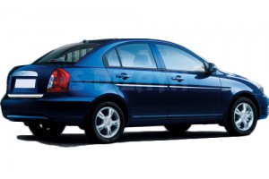 Hyundai ACCENT/ERA Sedan 05-11 Trim Παραθυρων 4ΤΕΜ ΑΝΟΞ.ΑΤΣΑΛΙ Χρωμιο