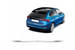 Skoda Karoq 2017> Trim Μαρκε Πορτ Μπαγκαζ Χρωμιο