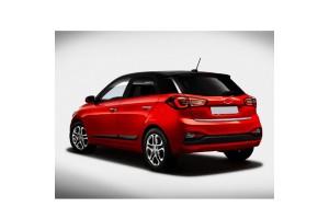Trim Μαρκε Πορτ Μπαγκαζ Χρωμιο Για Hyundai I20 2018+ 5D Hb