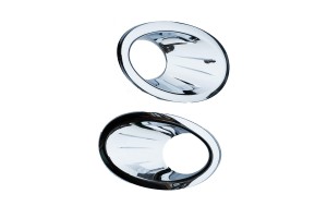 Nissan Qashqai 2014-2017 Δαχτυλιδια Φωτων Ομιχλης Χρωμιο Μεταλλικα S-DIZAYN -2 TEM.