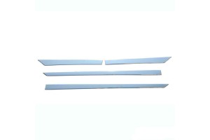 Διακοσμητικη Φασα Πορτας 3 Σειρες Χρωμιο Μεταλλικh 4 Τεμαχια Για Nissan Qashqai Suv 2017-2021