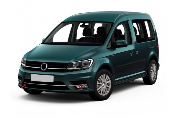 Τριμ Πορτ Μπαγκαζ Χρωμιο Μεταλλικο Για Vw Caddy 2015+ S-DIZAYN - 1 ΤΕΜ.