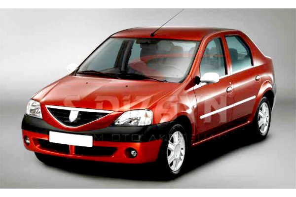 Dacia Logan 2005-2008 Καπακια Καθρεπτων Χρωμιο