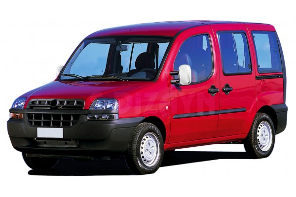 Fiat Doblo I 2000-2006 Καπακια Καθρεπτων Χρωμιο