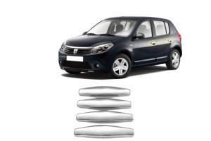 Dacia Sandero 1 5D 2007-2013 Χερουλια Πορτας Χρωμιο Μεταλλικα 4ΤΕΜ.