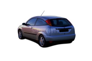 Ford Focus 3D 1998-2005 Χερουλια Πορτας Χρωμιο Μεταλλικο 2ΤΕΜ.