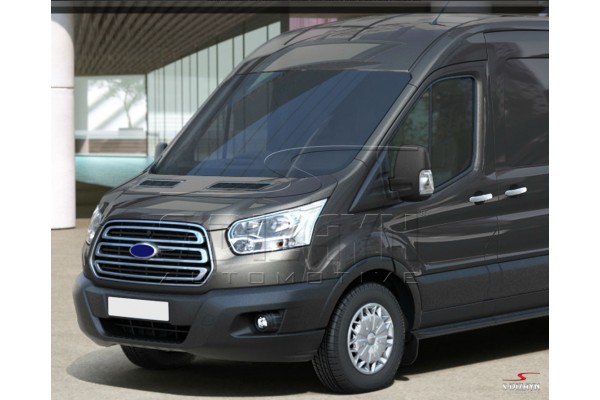 Χερουλια Πορτας Γιαχρωμιο Μεταλλικα Για Ford Transit Van 2014+ S-DIZAYN - 11 ΤΕΜ.