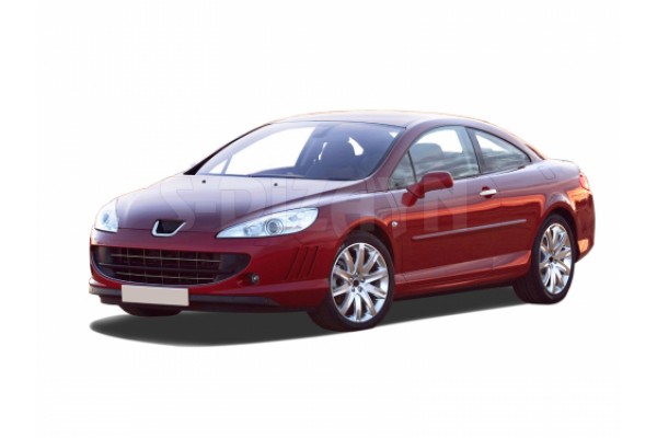 Peugeot 407 3D 2004-2010 Χερουλια Πορτας Χρωμιο Μεταλλικα 2ΤΕΜ.