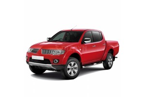 Mitsubishi L200 2006+ Χερουλια Πορτας Χρωμιο Μεταλλικα 4ΤΕΜ.