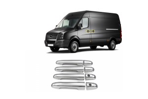 Vw Crafter 2006+ Χερουλια Πορτας Χρωμιο Μεταλλικα 4ΤΕΜ.