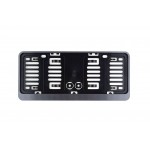 Amio - Πλαισιο Πινακιδας (USA) Carbon Μαυρο 305x114mm - 1 Τεμ. (02795/AM)