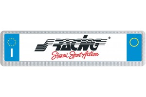 Πλαισιο Πινακιδων Λευκο 50,5x11cmSIMONI Racing - 1 ΤΕΜ.