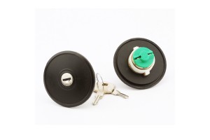 Ταπα Βενζινης Με Κλειδι Για Jeep CJ7 Renegade 1976-1986 / Laredo 1976-1986 / Toyota Corolla Sw 1997-2002 Σε Μαυρο Χρωμα Farma - 1 τεμ.