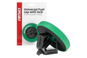 Ταπα Καυσιμου Διεθνης (UNIVERSAL) Με Διακοπτη Κλειδωματος Πλαστικη Amio - 1 ΤΕΜ.