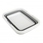 Καλαθι Μεταφορας Πικ Νικ Πτυσσομενο 6>15,5cm Με Χειρολαβες 8,5LT ΛΕΥΚΟ/ΓΚΡΙ Καλαθι Μεταφορας Πικ Νικ Πτυσσομενο 6>15,5cm Με Χειρολαβες 8,5LT ΛΕΥΚΟ/ΓΚΡΙ