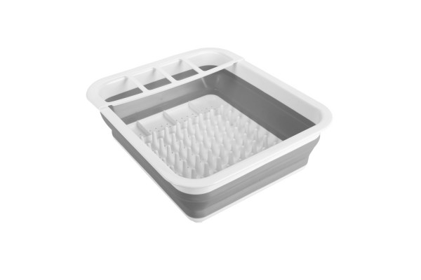 ΠΙΑΤΟΘΗΚΗ/ Στεγνωτηριο Πιατων Πτυσσομενο 9LT ΛΕΥΚΟ/ΓΚΡΙ 6>13cm ΠΙΑΤΟΘΗΚΗ/ Στεγνωτηριο Πιατων Πτυσσομενο 9LT ΛΕΥΚΟ/ΓΚΡΙ 6>13cm