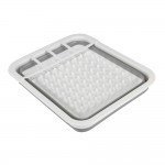 ΠΙΑΤΟΘΗΚΗ/ Στεγνωτηριο Πιατων Πτυσσομενο 9LT ΛΕΥΚΟ/ΓΚΡΙ 6>13cm ΠΙΑΤΟΘΗΚΗ/ Στεγνωτηριο Πιατων Πτυσσομενο 9LT ΛΕΥΚΟ/ΓΚΡΙ 6>13cm