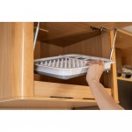 ΠΙΑΤΟΘΗΚΗ/ Στεγνωτηριο Πιατων Πτυσσομενο 9LT ΛΕΥΚΟ/ΓΚΡΙ 6>13cm ΠΙΑΤΟΘΗΚΗ/ Στεγνωτηριο Πιατων Πτυσσομενο 9LT ΛΕΥΚΟ/ΓΚΡΙ 6>13cm