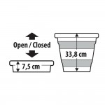 Κουβας Πλυσιματος Πτυσσομενος 15LTΜΕ Ηλεκτρικη Αντλια Νερου Και Λαστικο 2>5m Aquarover Κουβας Πλυσιματος Πτυσσομενος 15LTΜΕ Ηλεκτρικη Αντλια Νερου Και Λαστικο 2>5m Aquarover